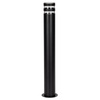 Lampa zewnętrzna RINO 74cm czarna 1xE27