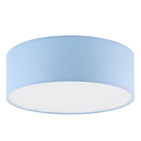 Lampa sufitowa 4 x E27  Plafon niebieski okrągły