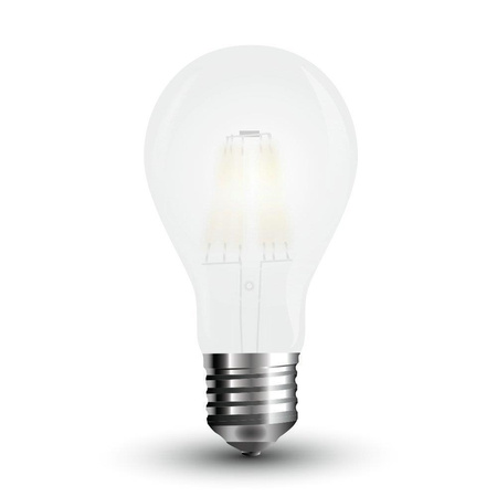Żarówka LED V-TAC 6W A60 E27 Filament Mrożona VT-1935C 2700K 660lm