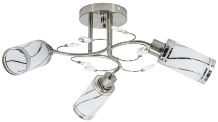 Lampa sufitowa Gracja 3xE27 TYTAN 