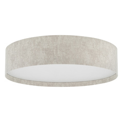 Lampa sufitowa CEDRO L beżowa tkanina  plafon 78cm Nowodvorski 11672