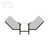 LED P17-4 Profil perforowany 2000 mm biały lakierowany (nr kat 8617411)