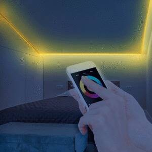 Taśma LED WiFi 2m 4000K + RGB IP65 Tuya