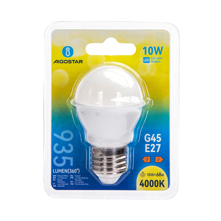 Żarówka LED E27 10W G45