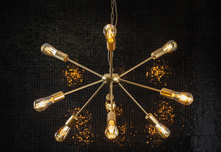 Nowodvorski Lampa wisząca złota ROD 