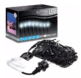 Kurtynka świetlna 120 LED SOPLE FLASH biała zimna IP44 5mb 