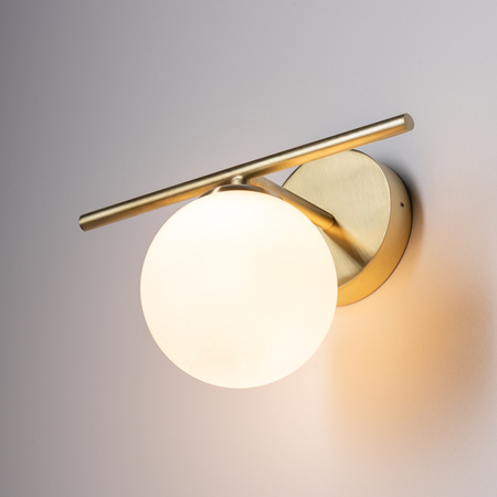 Nowodvorski Kinkiet ARALIA  1xG9 mosiężny 10527