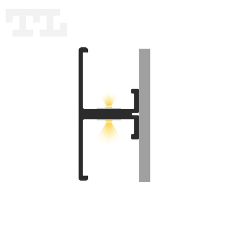 LED P9-1 Profil 2000 mm anodowany (nr kat 869102)