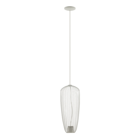 Lampa wisząca PUMPKIN silk grey S 11242 Nowodvorski