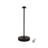 Lampka Biurkowa Nocna V-TAC 3W LED 29cm Ładowanie USB Ściemnianie Czarna VT-1073 3000K-6000K 130lm