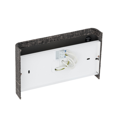 Kinkiet czarny melanż  2xG9 tkanina AMARELA B Nowodvorski 11662