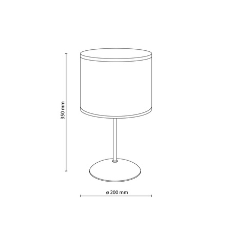 Lampka nocna JUTA E27
