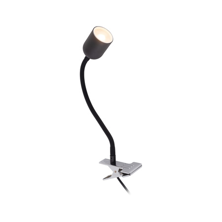 Kinkiet TOP Black klips 1xGU10
