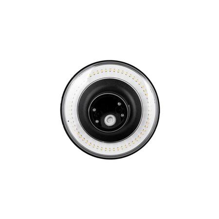 Oprawa Ścienna Kinkiet 12W V-TAC Czarny Okrągły IP65 VT-8612B-RD 3000K 1200lm