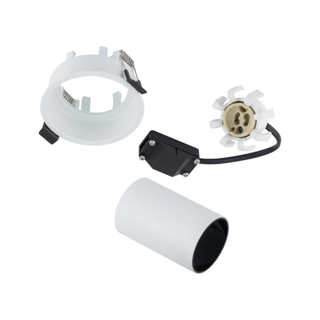 Regulowana lampa podtynkowa MONO SLIDE GU10 biały/czarny Nowodvorski 10796