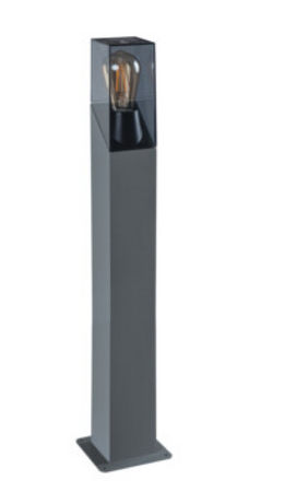 Słupek ogrodowy LAVEN 1xE27 grafitowy 80cm LOFT