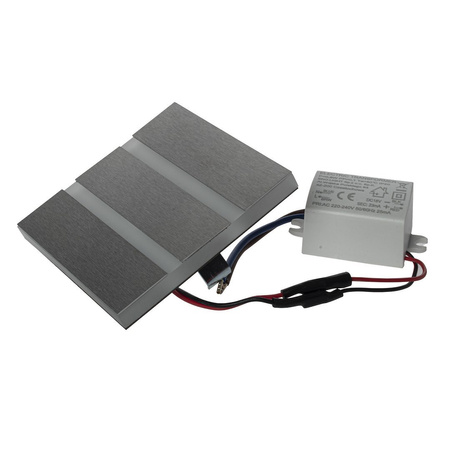 Lampa z diodami do szyn magnetycznych łamana 6W 3000K DDCX-GDZD6 - TYP A