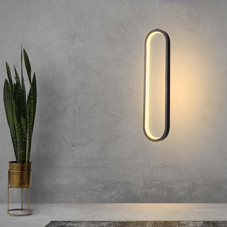 Oprawa Zwieszana V-TAC 13W LED Czarna VT-7829 3000K 1500lm