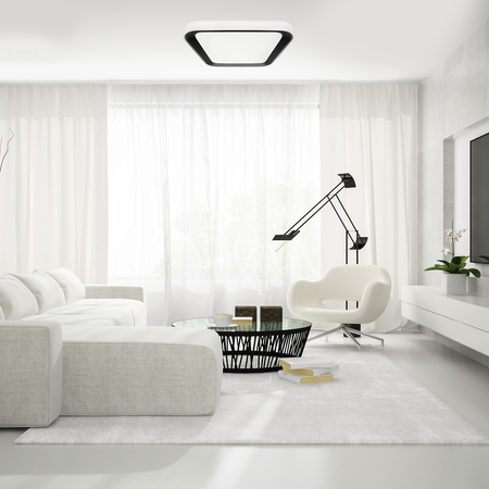 Plafon QUADRO BLACK 66W