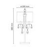 Lampa stołowa BRESSO E14x3