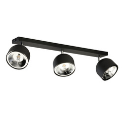 Lampa sufitowa ALTEA Black 3xGU10