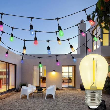 DUOPAK Żarówki LED Neon  specjalistyczne 36V DC do girlandy zew. PARTY neon, żółte