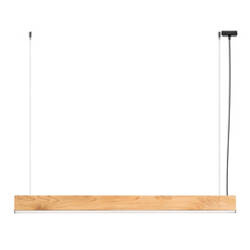 Lampa wisząca drewniana LYKKE LED 29W 3000K 120cm