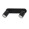 Lampa sufitowa TOP Black 2xGU10