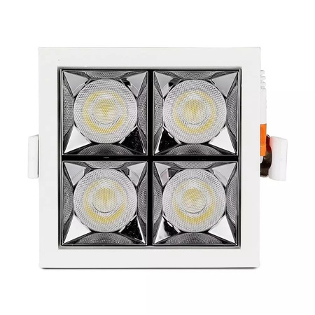 Oprawa V-TAC Downlight SAMSUNG CHIP 16W UGR19 CRI90+ 12st VT-2-16 5700K 1280lm 5 Lat Gwarancji