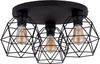 Lampa sufitowa GALAXY Black 3xE27 koło