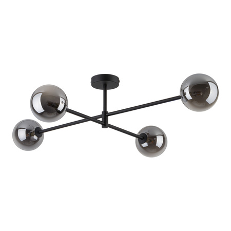 Lampa sufitowa SARIUS Black/Graphite 4xG9