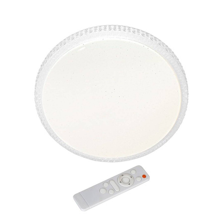Plafon CRUZ 40W LED Ściemnialny+ Pilot