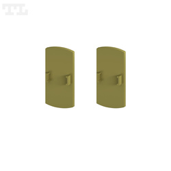 Komplet zaślepek bocznych GOLD P5-10 do osłonki C1 (2 szt bez otworu) (nr kat 7705100192)