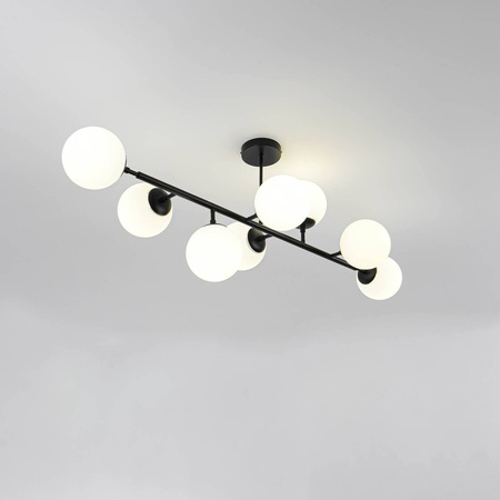 Lampa sufitowa Dorado 8xE14 czarna