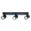 Lampa Spot Snow 3xGU10 czarna