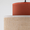 Lampa wisząca Duo JUTA Brown E27
