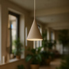 Lampa wisząca CAPITAL TAUPE Ø17cm 1xGX53 Kaszmir