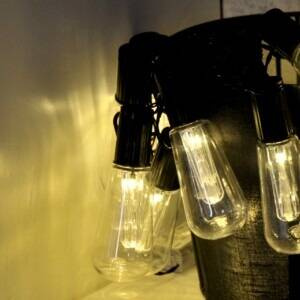 Girlanda dekoracyjna Led EDISON 10 na baterie 2xAA 