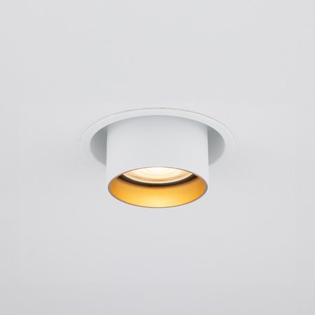 Regulowana lampa podtynkowa MONO SLIDE  GU10 biały/złoty Nowodvorski 10797