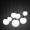 Lampa wisząca ESME White 7xE27 pająk