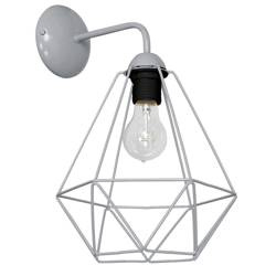 Kinkiet BASKET GRAY 1xE27 szary