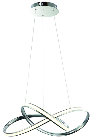 LAMPA WISZĄCA CAPPIO 36W LED chrom