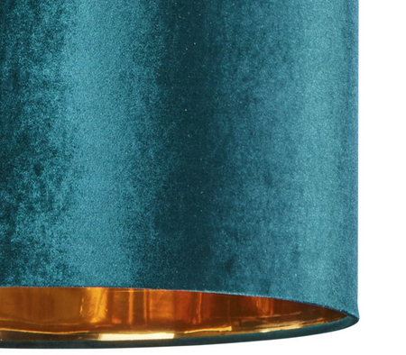 Lampa wisząca  Tercino Green 1xE27 welurowa 38cm