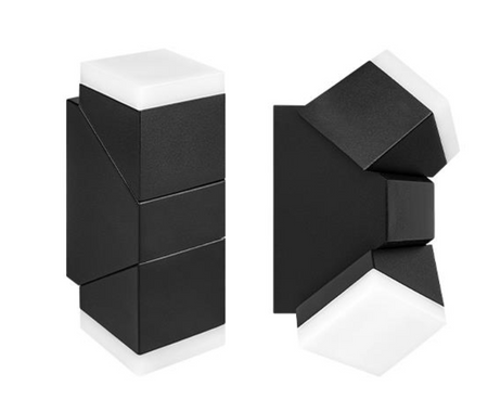 Oprawa architektoniczna Twinda Duo LED 12W czarny