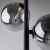 Lampa podłogowa ESTERA Black 3xG9