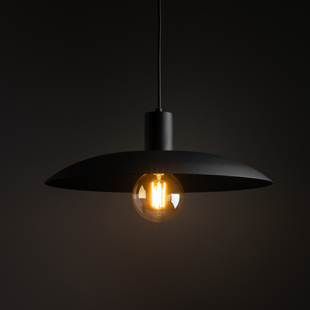 Tk Lighting ASTRA BLACK lampa wisząca 1XE27 