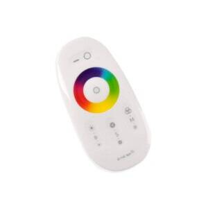 Zestaw: taśma LED 24V 5m RGB+4000K IP20 pilot, zasilacz, sterownik