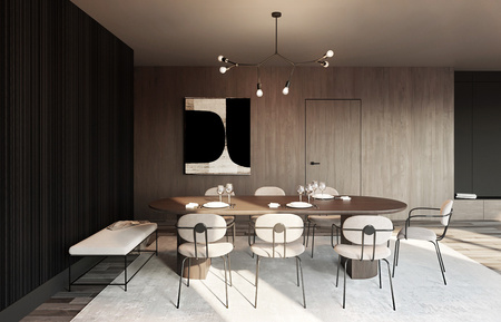 Nowodvorski Lampa sufitowa czarna TWIG