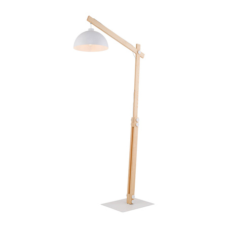 Lampa podłogowa OSLO WHITE 1xE27