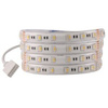 Zestaw taśma LED 24V 5m RGB+4000K IP65 pilot, zasilacz, sterownik
